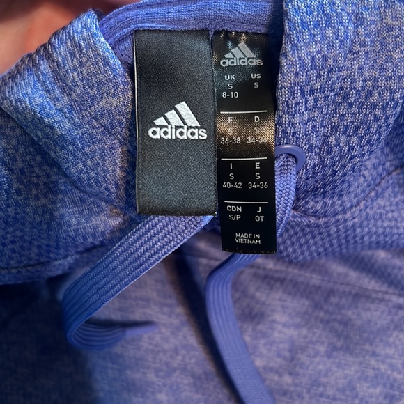 Adidas Women’s Purple Hoodie Size Small - Picture 5 of 5